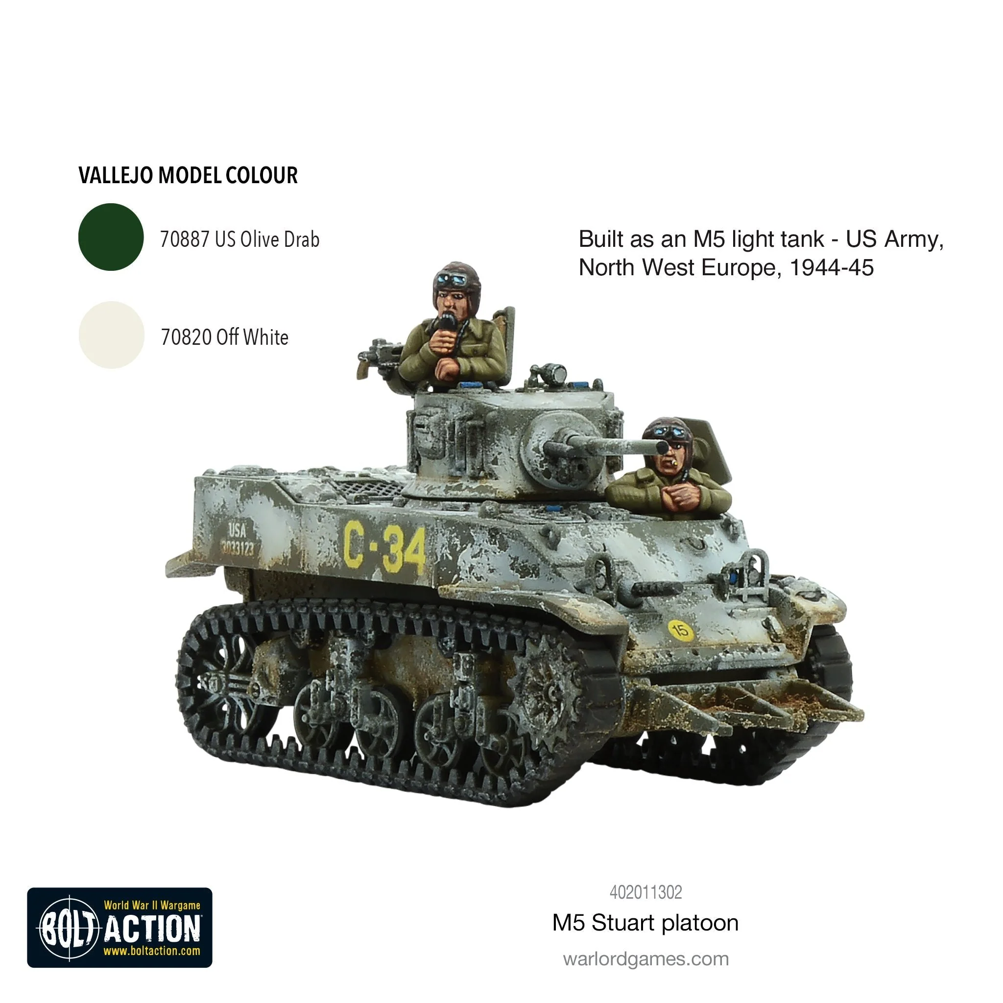 Bolt Action: M5 Stuart Platoon - Image 4