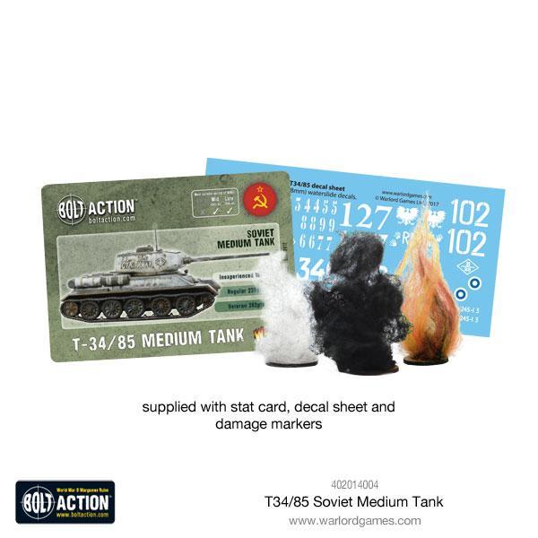 Bolt Action: T-34/85 Medium Tank - Image 3