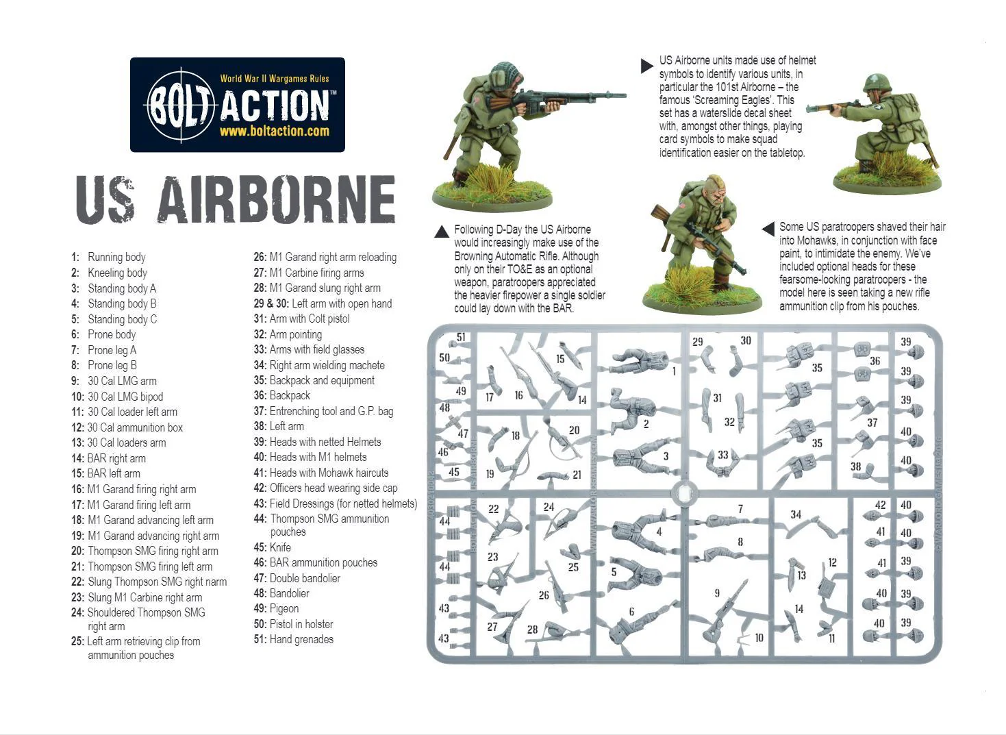 Bolt Action: US Airborne Late WWII US Paratroopers - Image 2