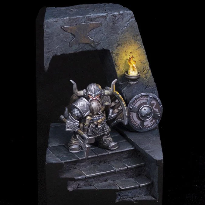 Bones Dungeon Dwellers: Dromn Ironsworn, Dwarf Warrior - Image 2