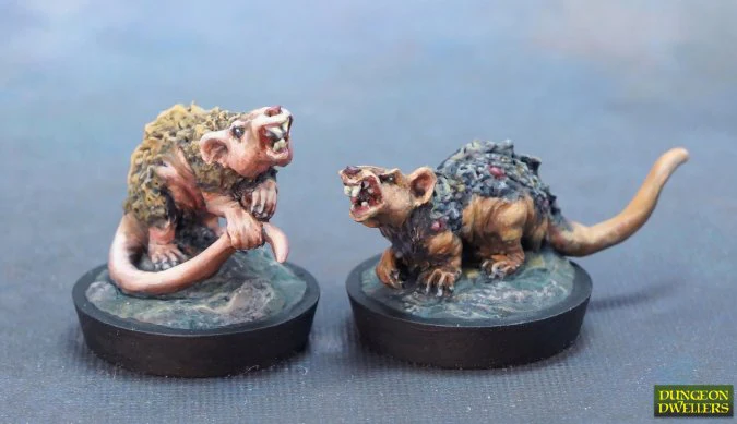 Bones Dungeon Dwellers: Giant Tomb Rats (6) - Image 6