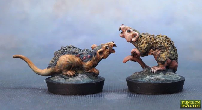 Bones Dungeon Dwellers: Giant Tomb Rats (6) - Image 7