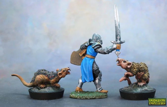 Bones Dungeon Dwellers: Giant Tomb Rats (6) - Image 8