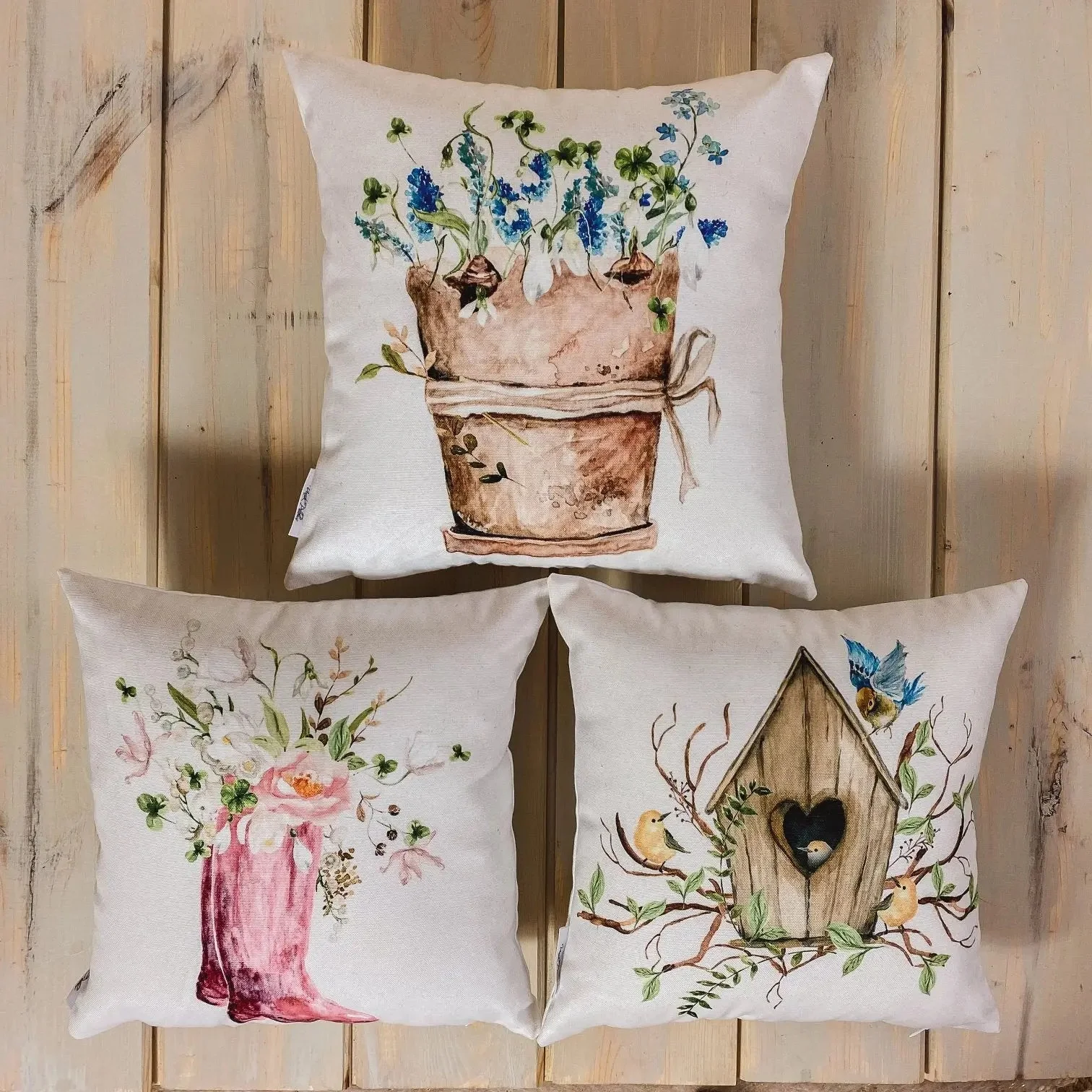 Boot | Flower Pot | Pillow Cover | Pink Floral | Throw Pillow | Pillows | Flower | Flower Vase | Flower Bouquet | Flower Pots | Gift for her by UniikPillows - Image 10