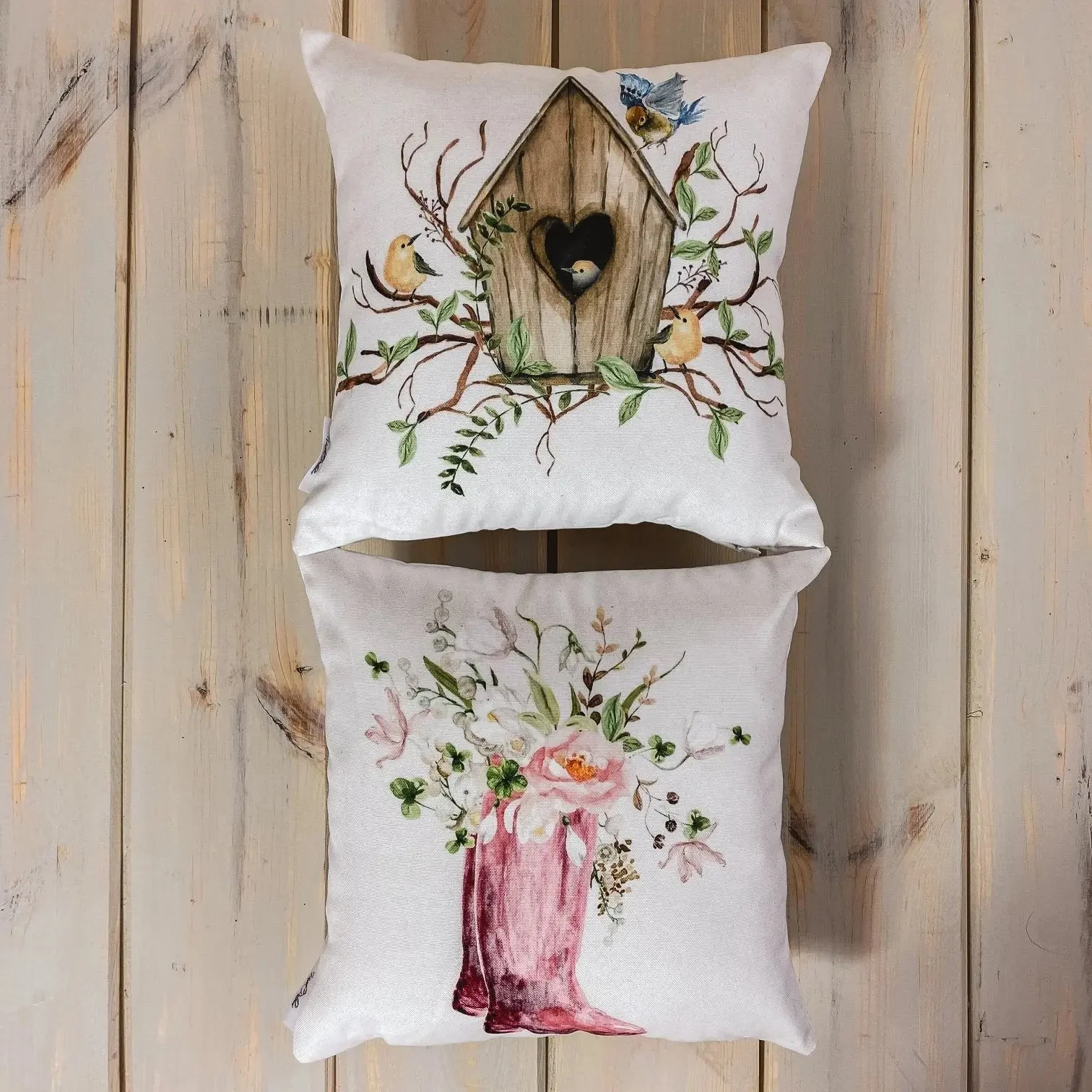 Boot | Flower Pot | Pillow Cover | Pink Floral | Throw Pillow | Pillows | Flower | Flower Vase | Flower Bouquet | Flower Pots | Gift for her by UniikPillows - Image 7