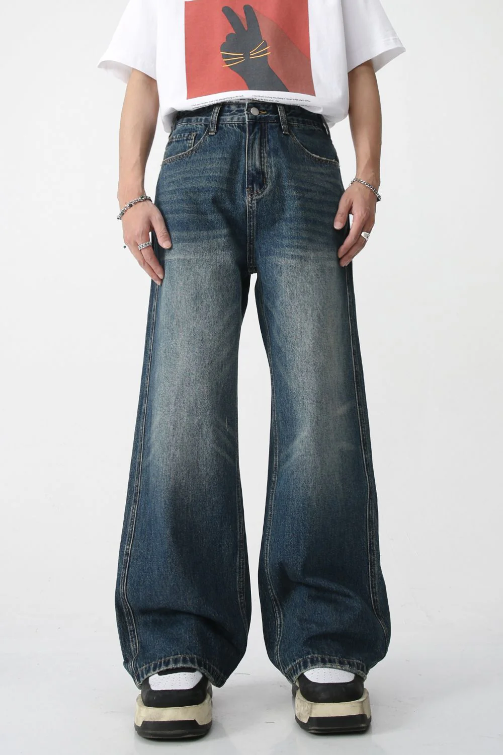 Bootcut Jeans with Pockets - Image 2