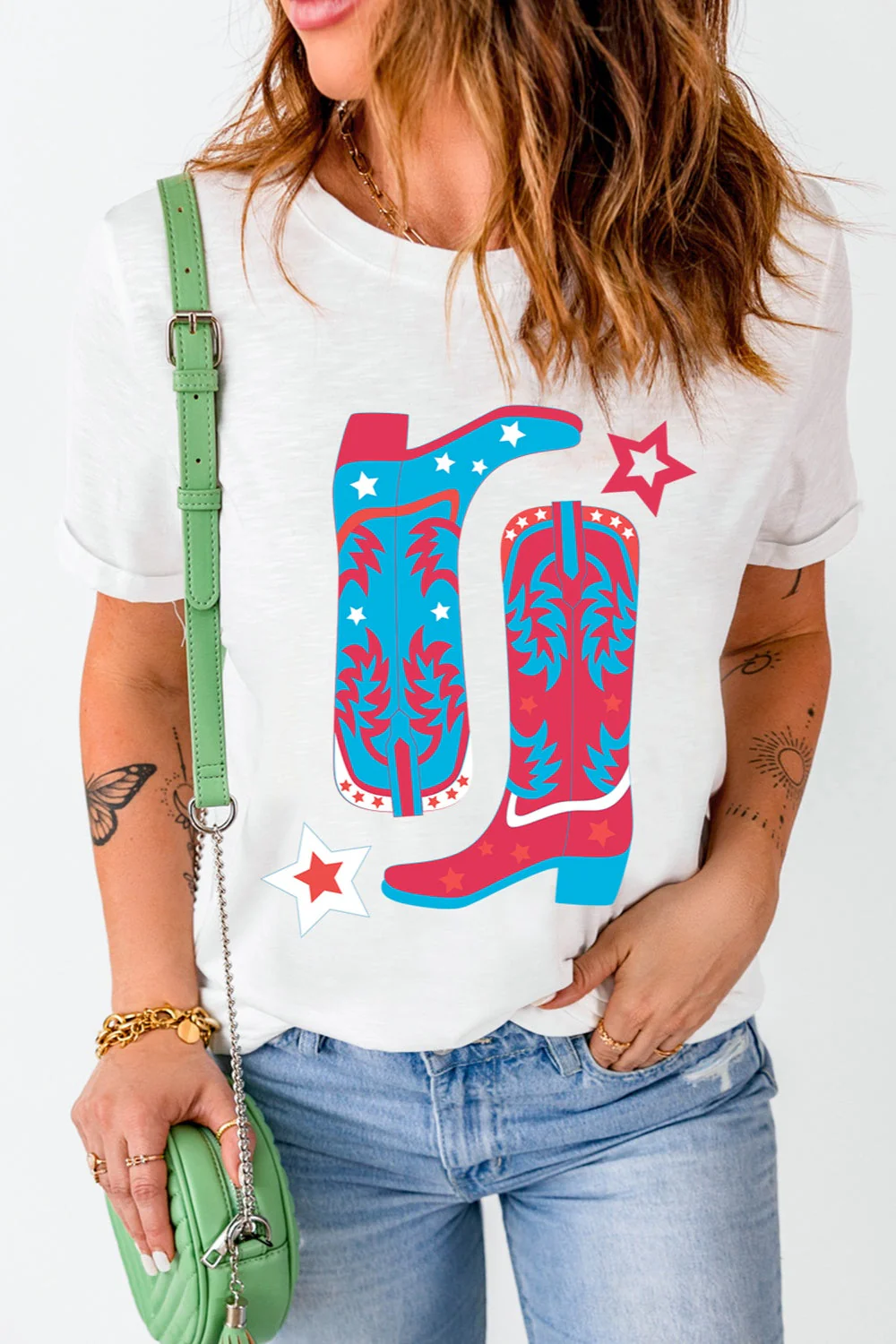 Boots Round Neck Short Sleeve T-Shirt - Image 2