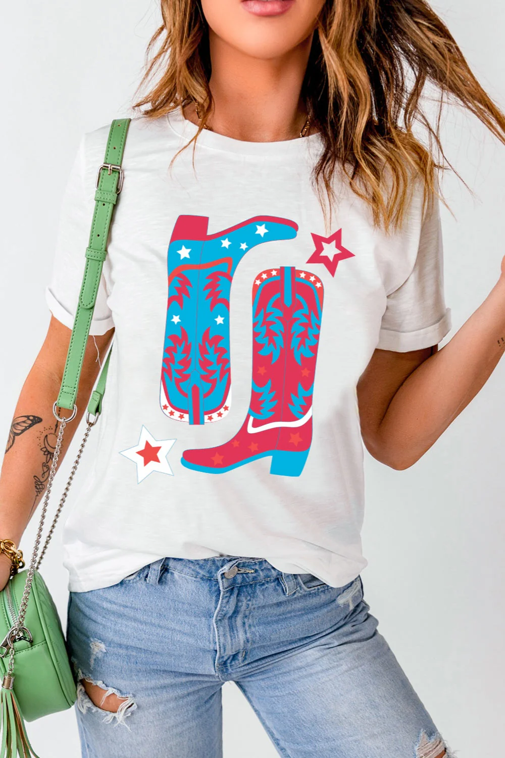 Boots Round Neck Short Sleeve T-Shirt - Image 3