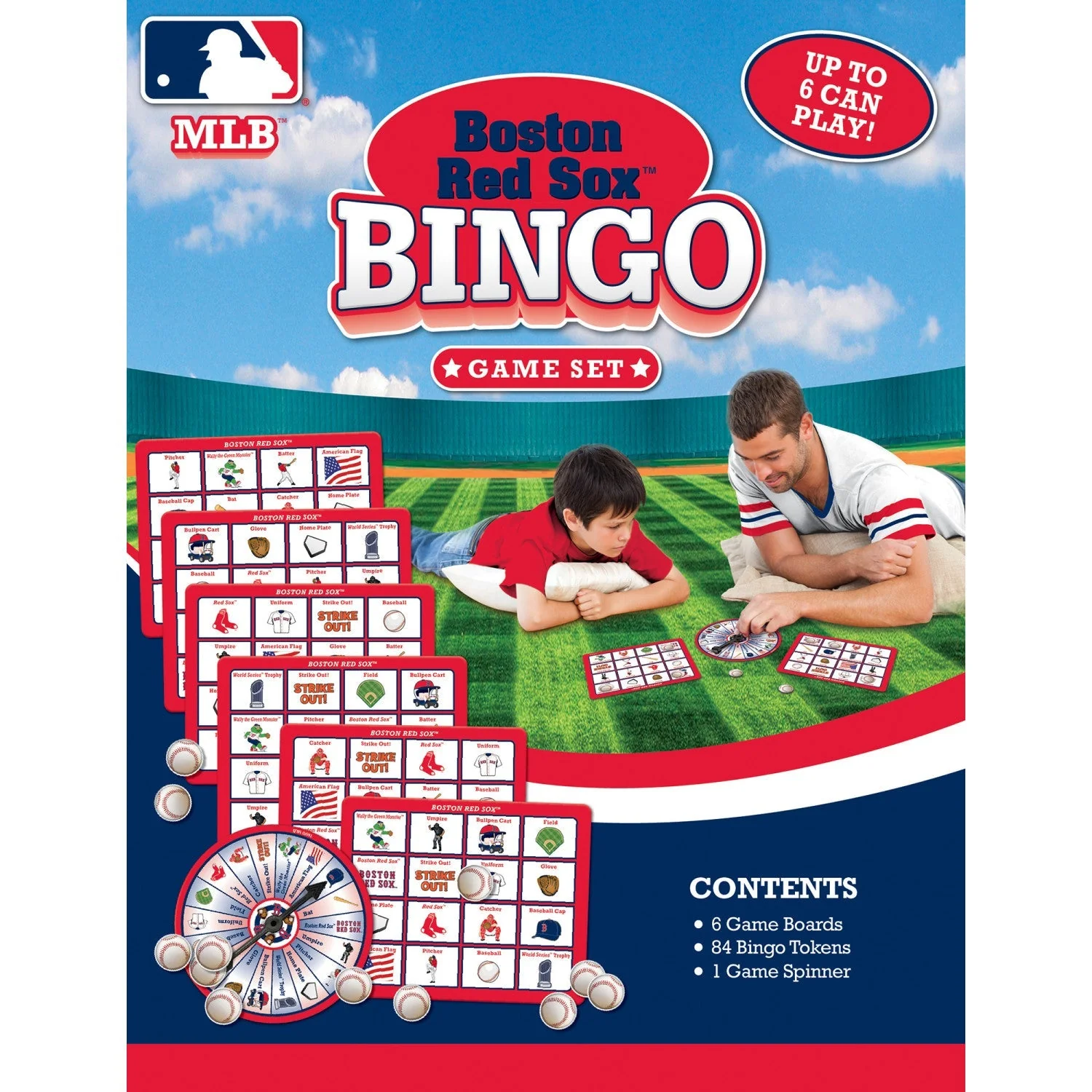Boston Red Sox Bingo Game by MasterPieces Puzzle Company INC - Image 3