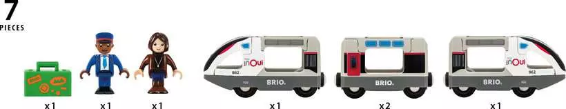Brio: World TGV INOUI Train - Trains of the World - Image 5