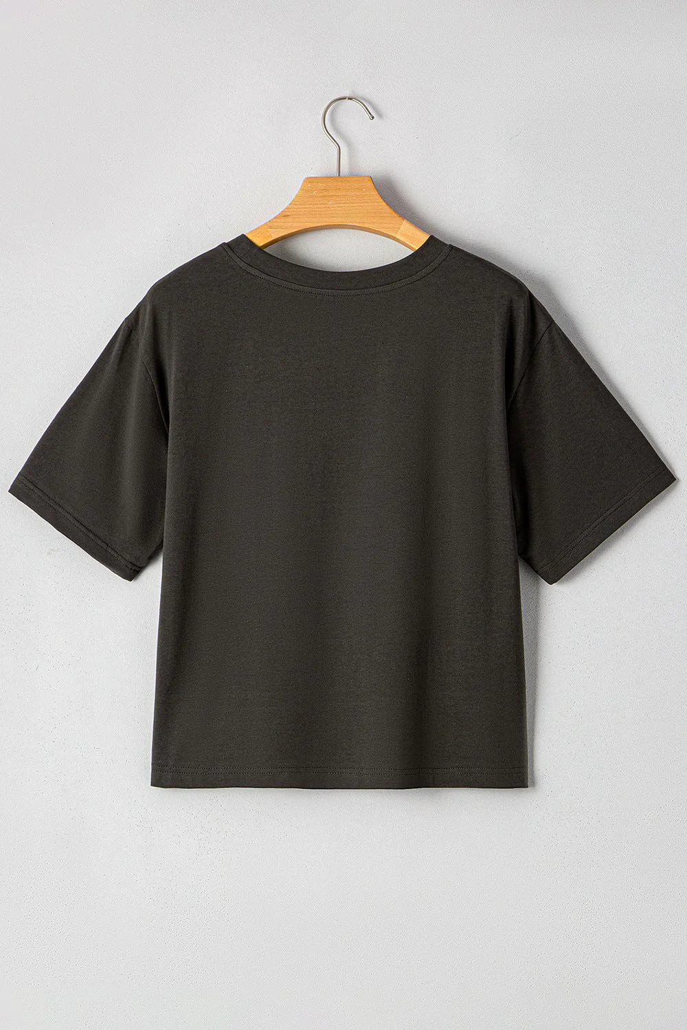 Bull Head Skull Round Neck Short Sleeve T Shirt - Image 5