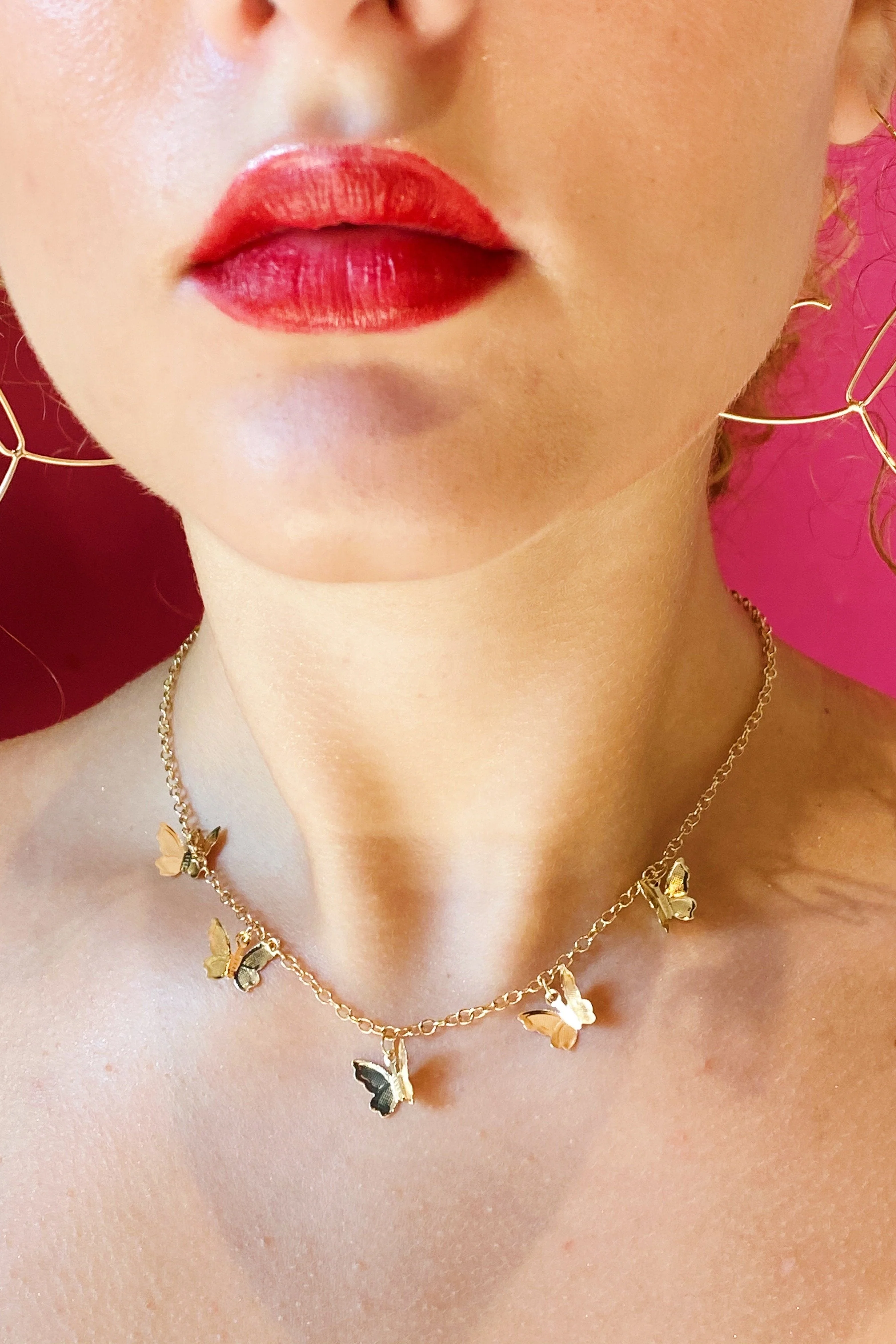 Butterfly Colony Necklace by Ellisonyoung.com - Image 2