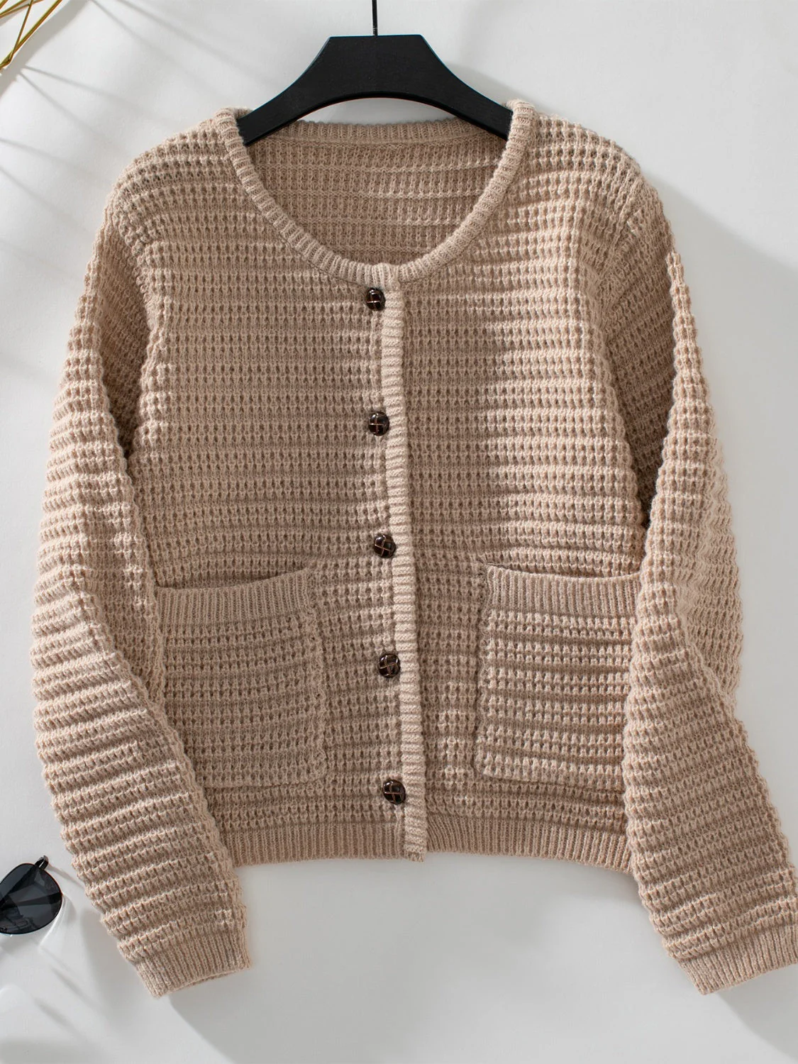 BUtton Up Long Sleeve Cardigan - Image 8