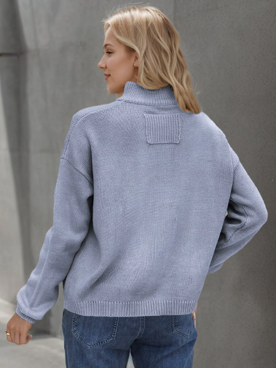 Button Up Long Sleeve Cardigan - Image 3
