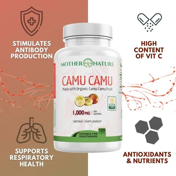 Camu Camu Capsules by Mother Nature Organics - Image 4