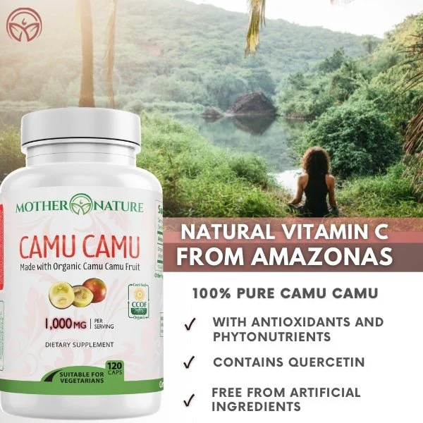 Camu Camu Capsules by Mother Nature Organics - Image 6