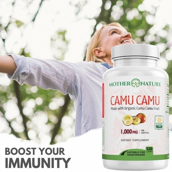 Camu Camu Capsules by Mother Nature Organics - Image 7