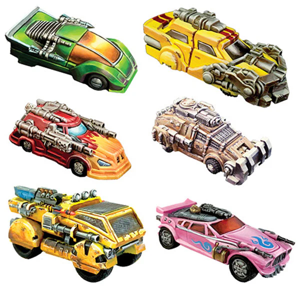 Car Wars: 2 Player Starter Set Blue/Green - Image 3