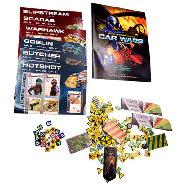 Car Wars: 2 Player Starter Set Red/Yellow - Image 2