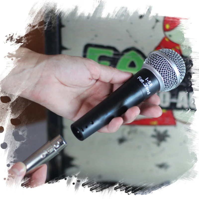 Cardioid Vocal Microphones with XLR Mic Cables & Clips (6 Pack) by FAT TOAD - Dynamic Handheld by GeekStands.com - Image 10