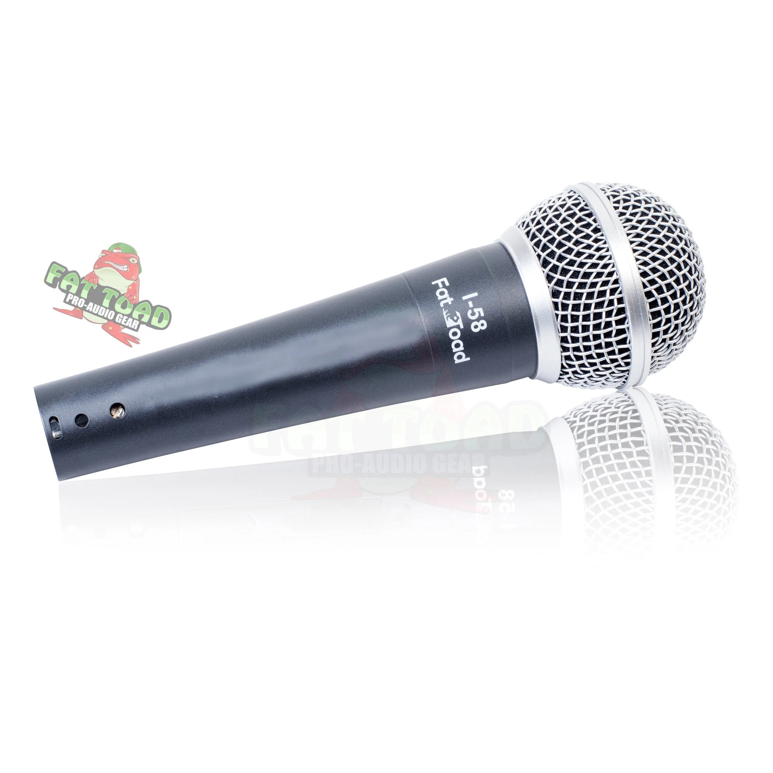 Cardioid Vocal Microphones with XLR Mic Cables & Clips (6 Pack) by FAT TOAD - Dynamic Handheld by GeekStands.com - Image 6