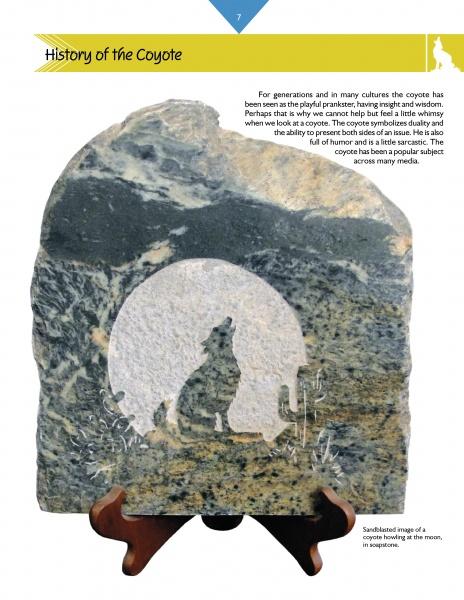 Carving a Coyote in Soapstone by Schiffer Publishing - Image 2