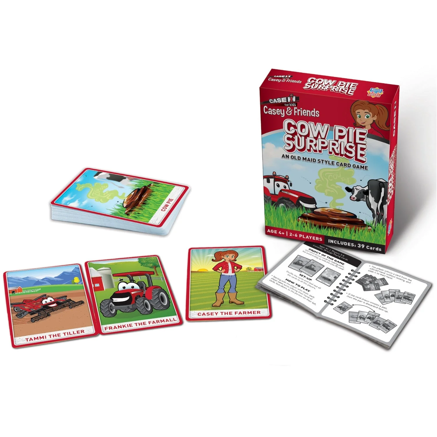 Case IH - Cow Pie Surprise Card Game by MasterPieces Puzzle Company INC - Image 2