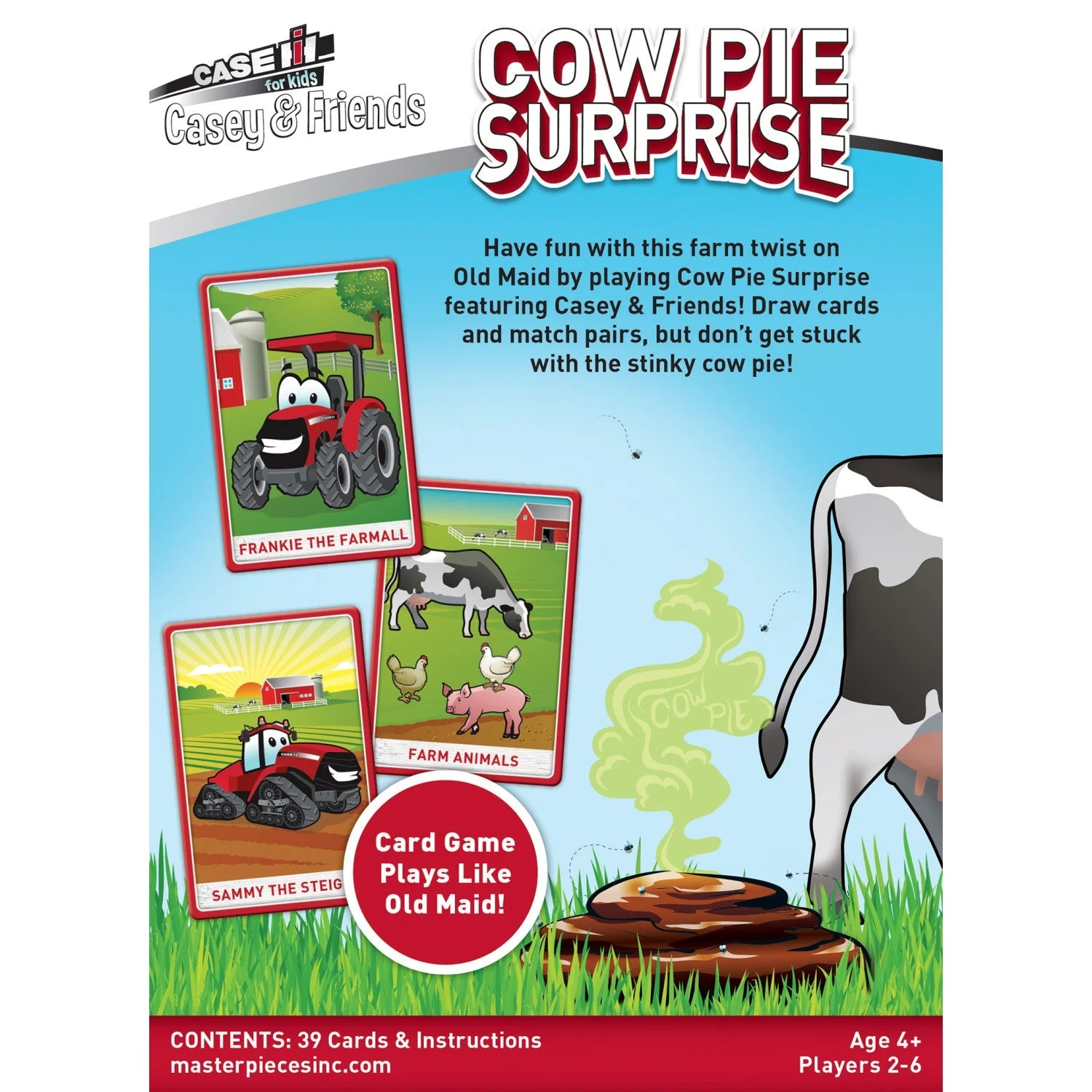 Case IH - Cow Pie Surprise Card Game by MasterPieces Puzzle Company INC - Image 3