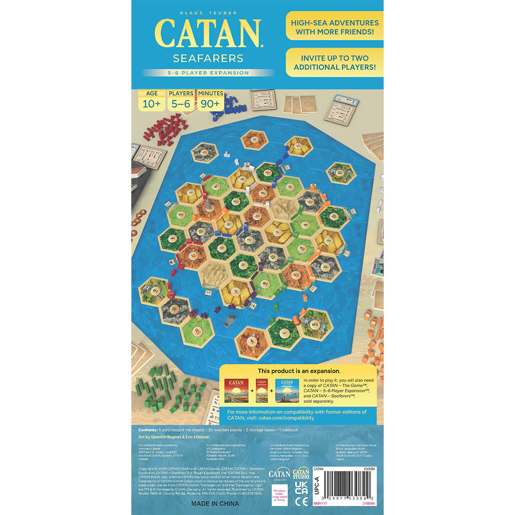 Catan: Seafarers 5-6 Player Expansion (6th Edition) - Image 2