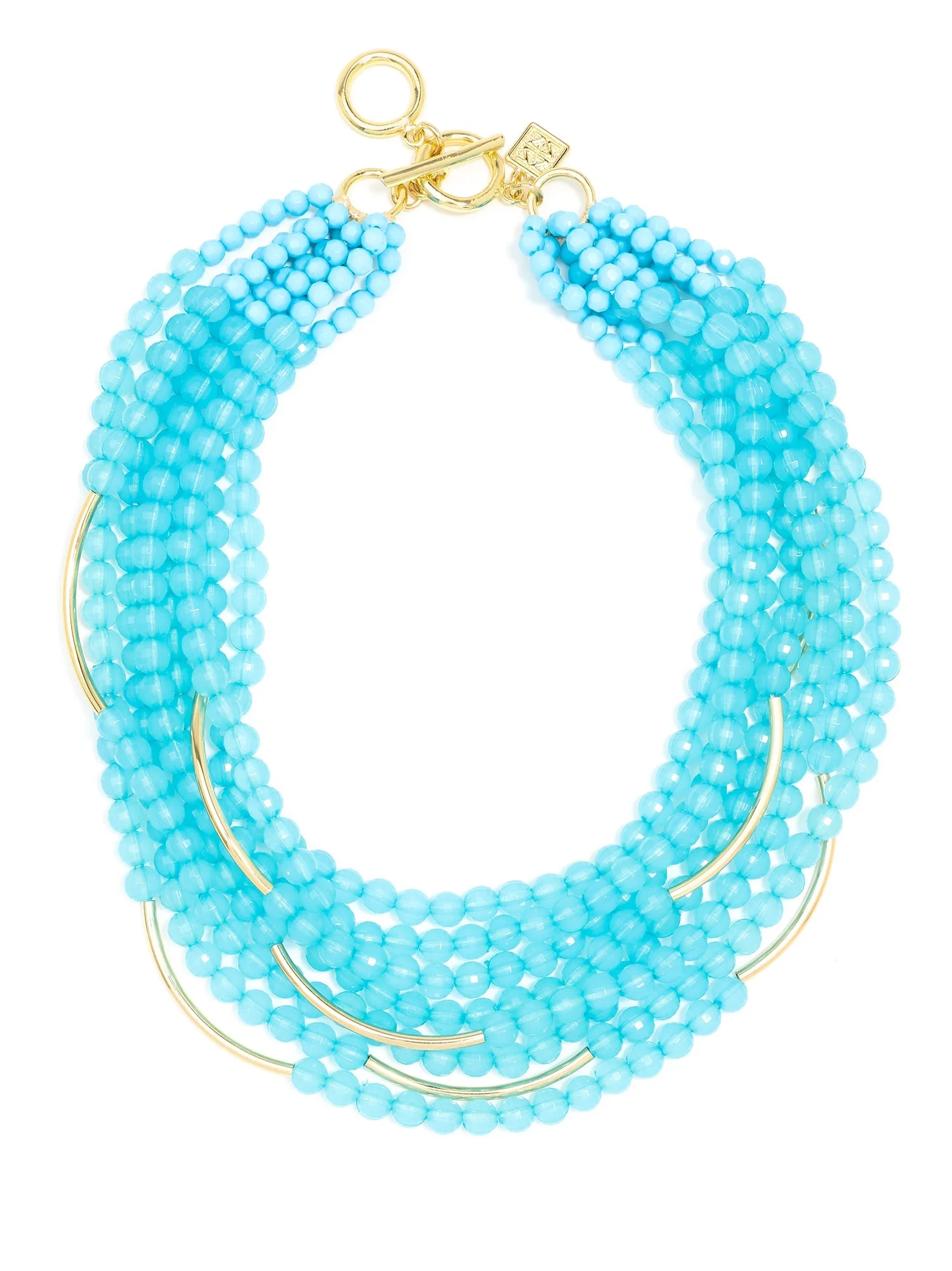 Catch The Wave Beaded Necklace by ZENZII - Image 5