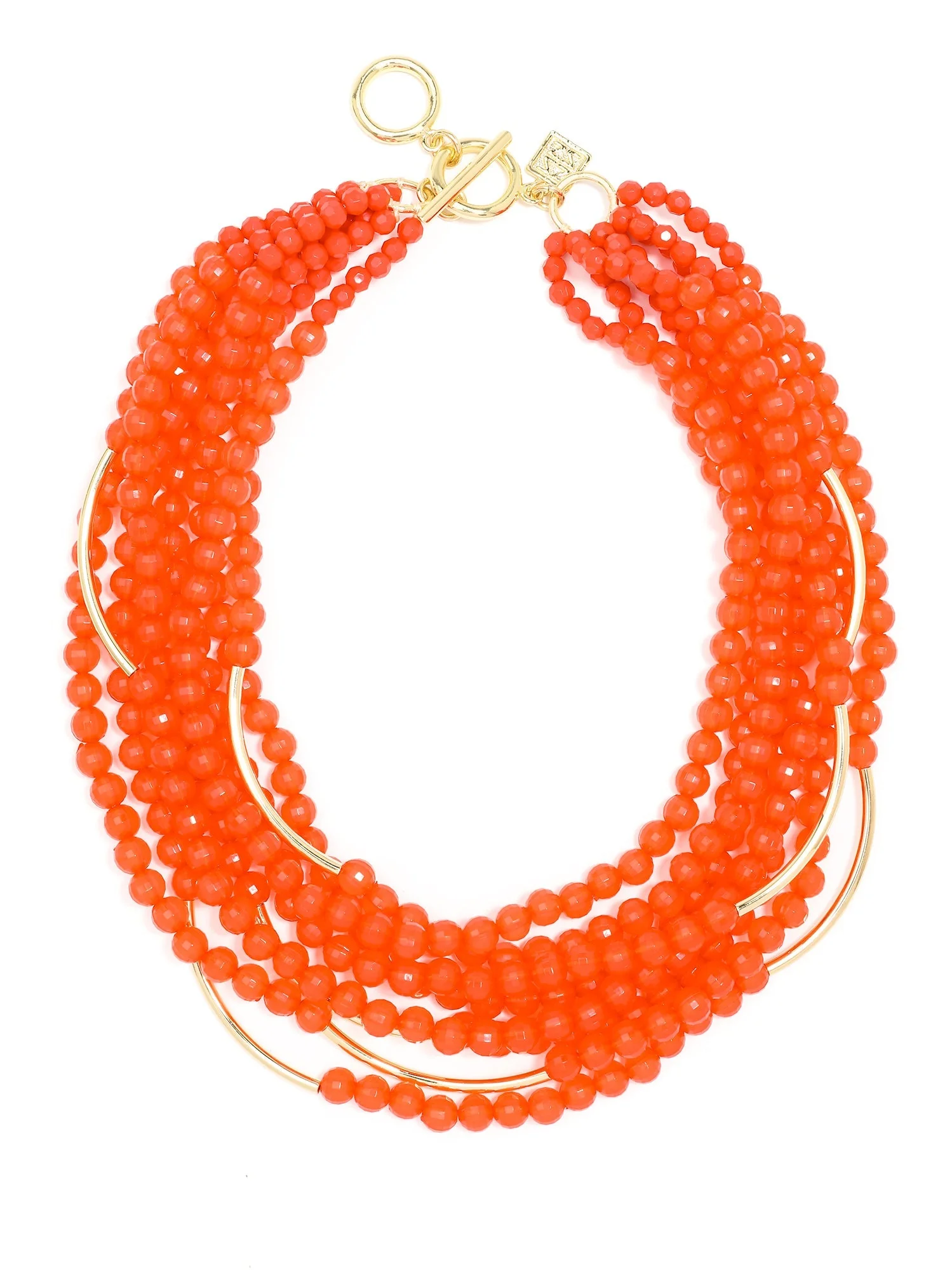 Catch The Wave Beaded Necklace by ZENZII - Image 9