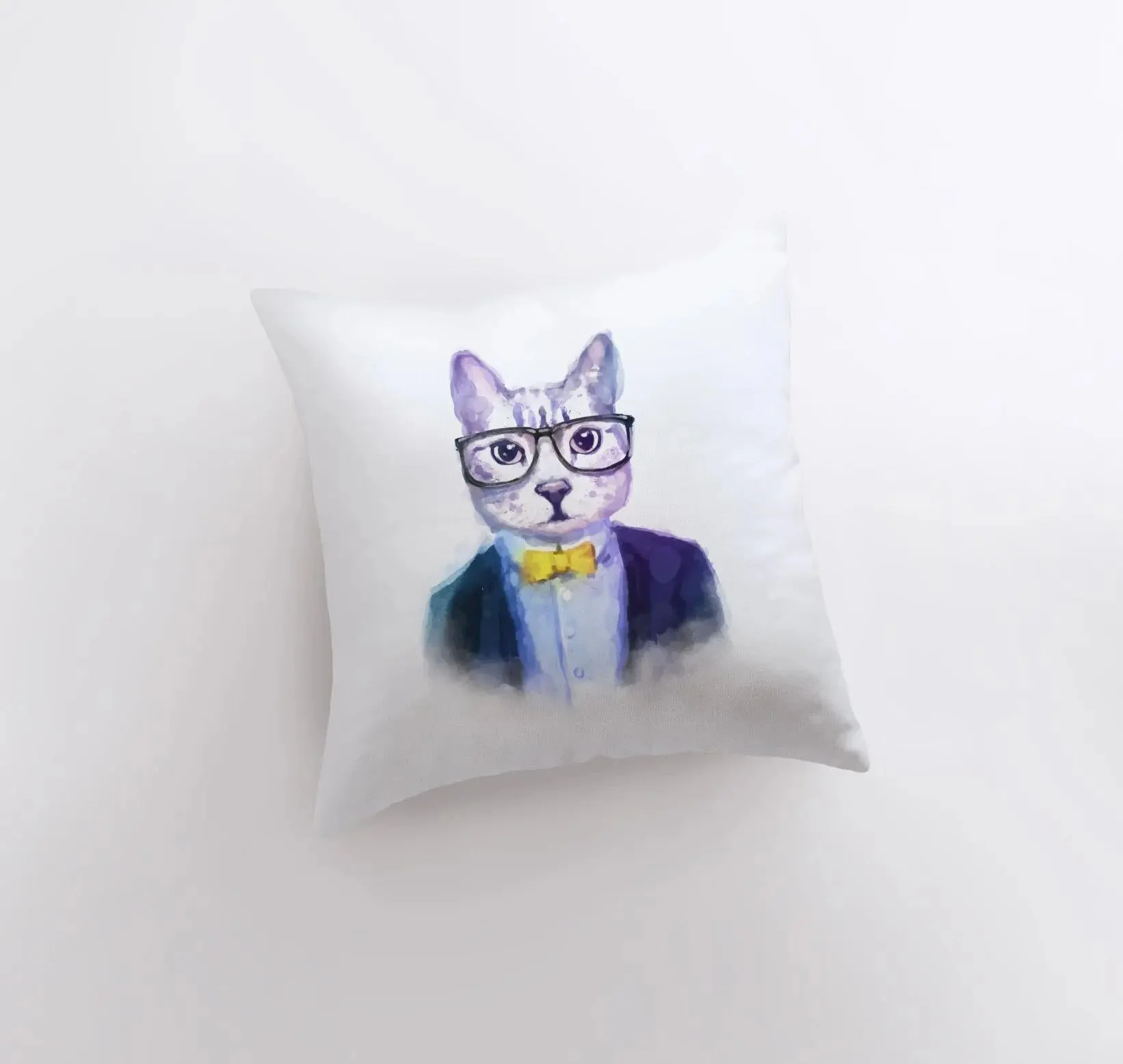 Cats | Hipster | Pillow Cover | Throw Pillow | Cat Gift | Home Decor | Cute Throw Pillows | Best Throw Pillows | Unique Decorative Pillows by UniikPillows - Image 3