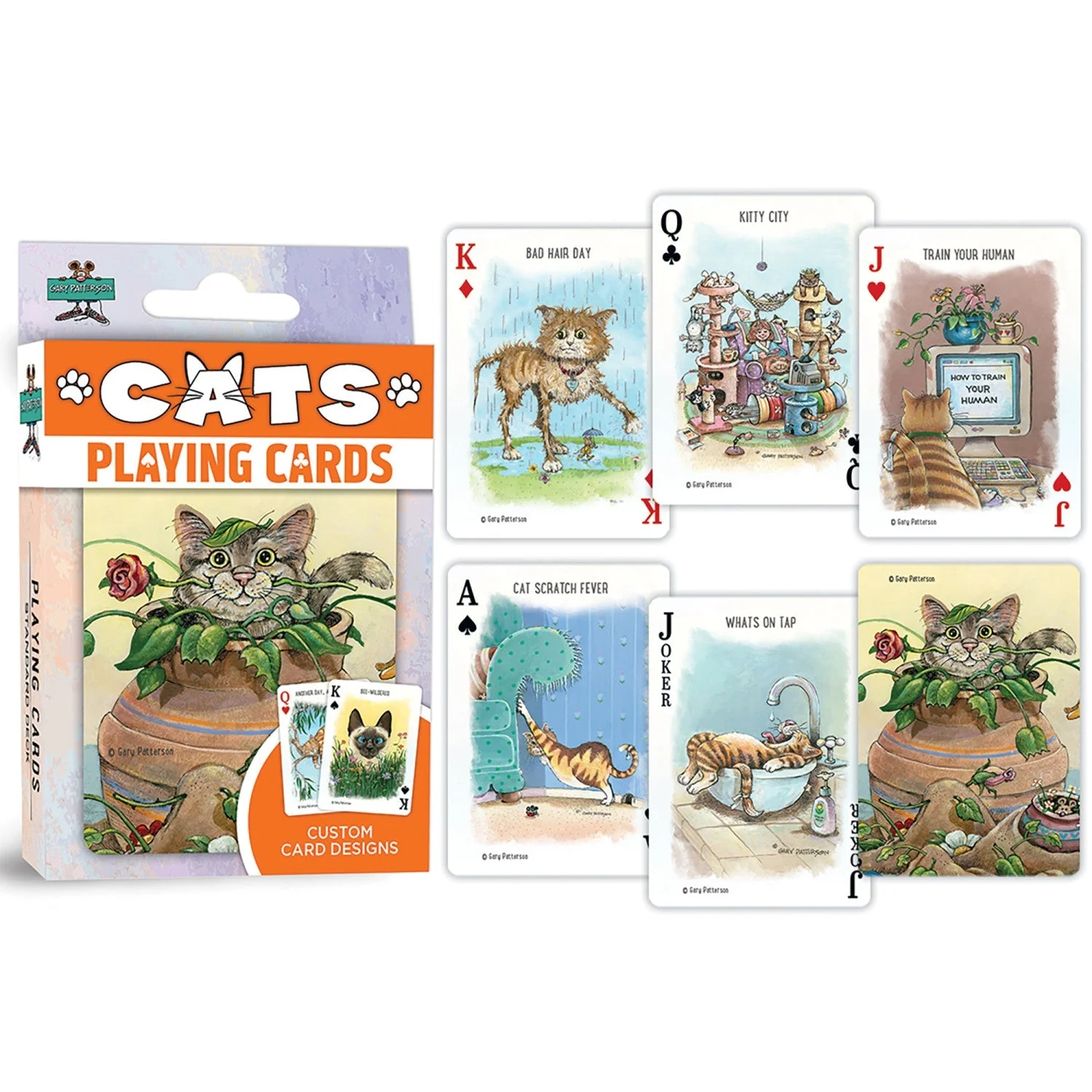 Cats Playing Cards - 54 Card Deck by MasterPieces Puzzle Company INC - Image 3
