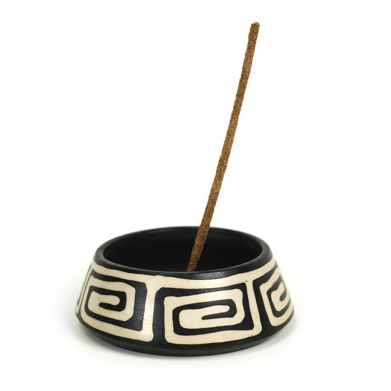 Ceramic Burner for Stick and Cone Incense - 4.5" by OMSutra - Image 3