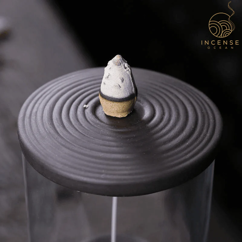Ceramic Waterfall Incense Burner with Cover by incenseocean - Image 4