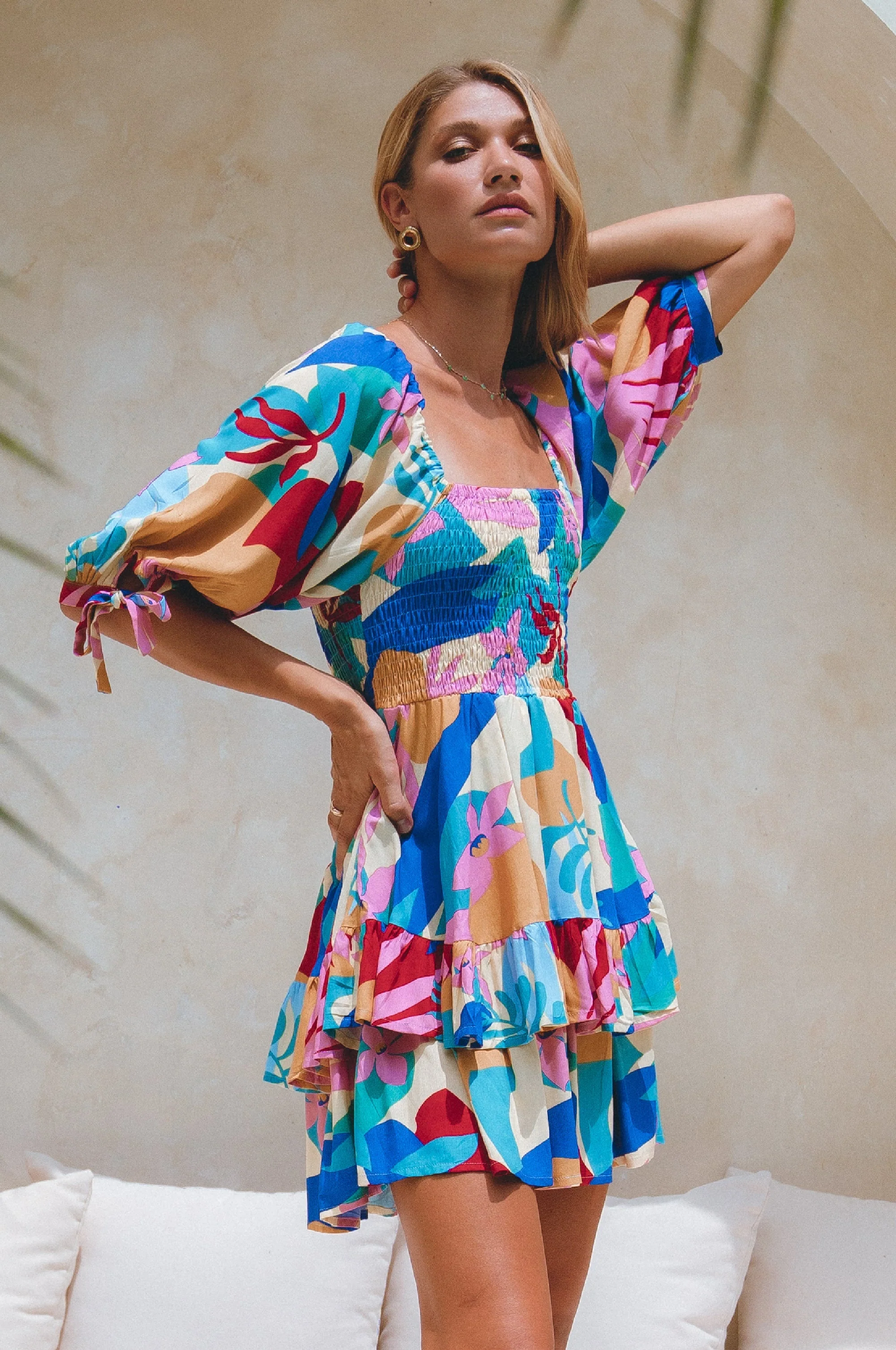 Cha-Cha Ruffle Mini Dress by ELF - Image 3