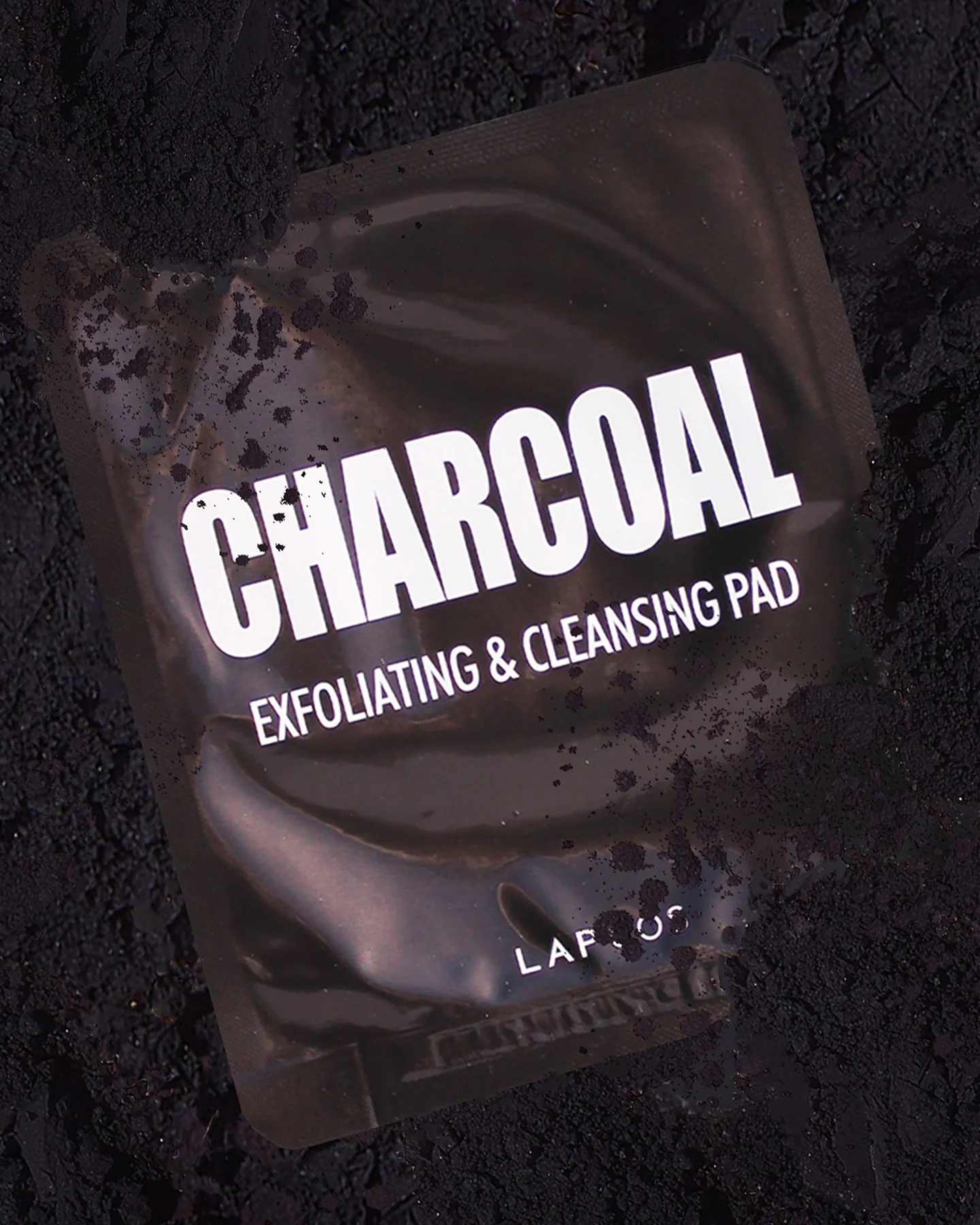 Charcoal Exfoliating & Cleansing Pad by LAPCOS - Image 2