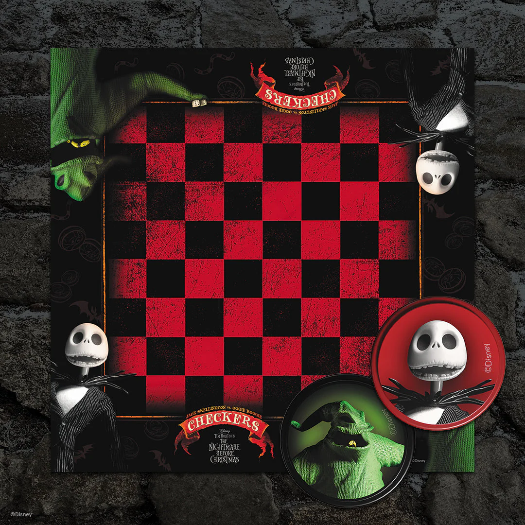 Checkers: Disney Tim Burton The Nightmare Before Christmas - Image 4