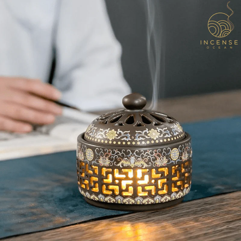 Chinese Classical Ceramic Incense Holder by incenseocean - Image 2