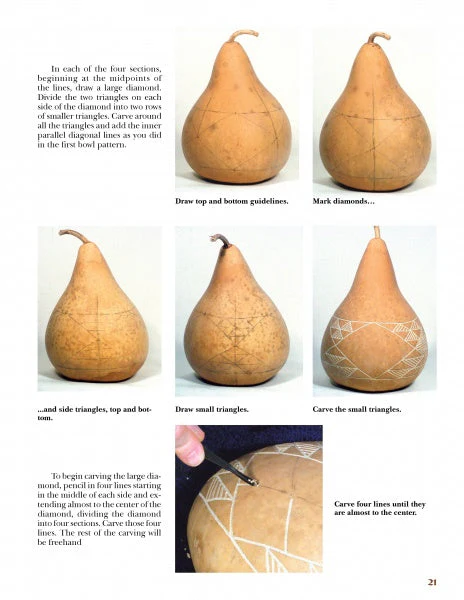 Chip-Carving Gourds by Schiffer Publishing - Image 2