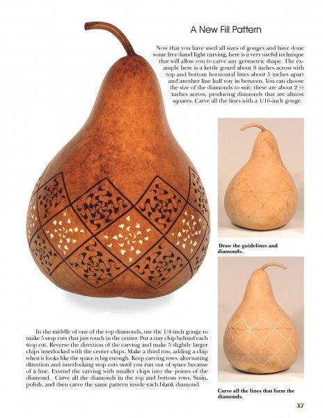 Chip-Carving Gourds by Schiffer Publishing - Image 3