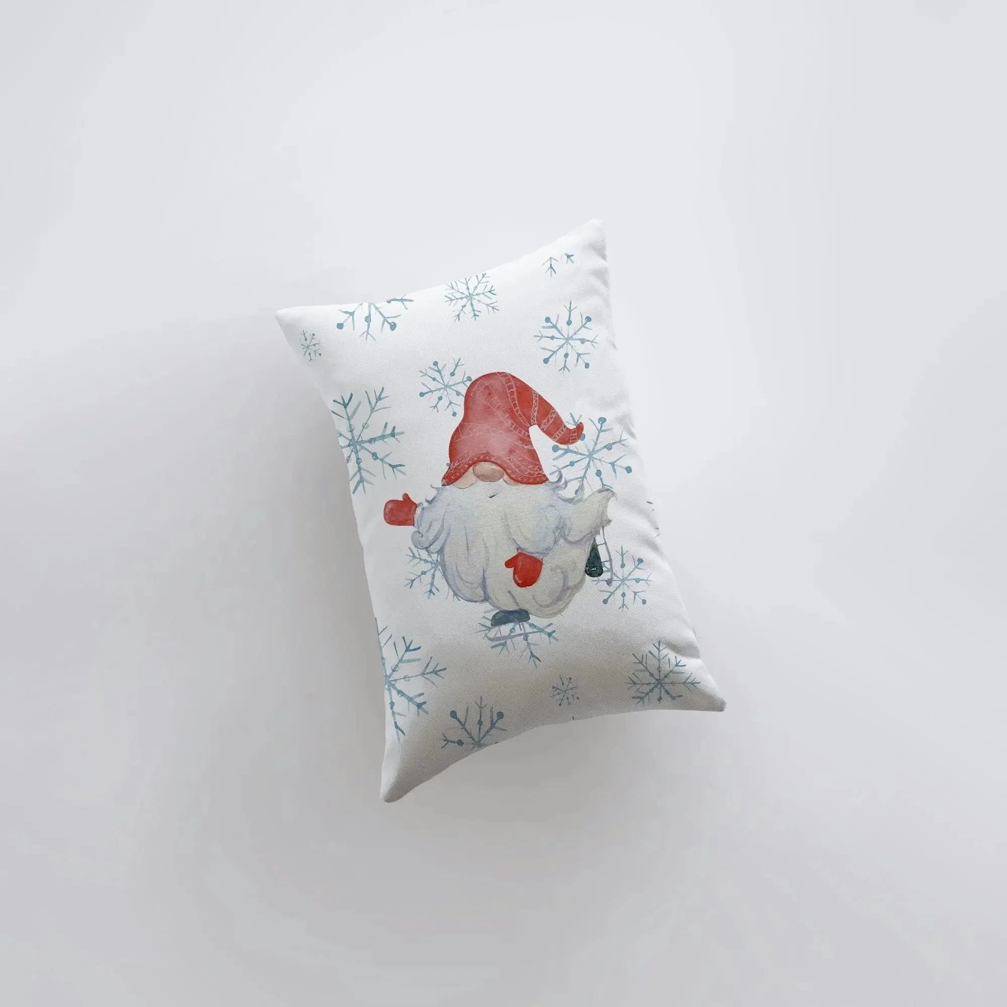 Christmas Gnome Red Had | 12x18 | Christmas Throw Pillow | Merry Christmas | Throw Pillow | Home Décor | Christmas Décor | Christmas Gift by UniikPillows - Image 3