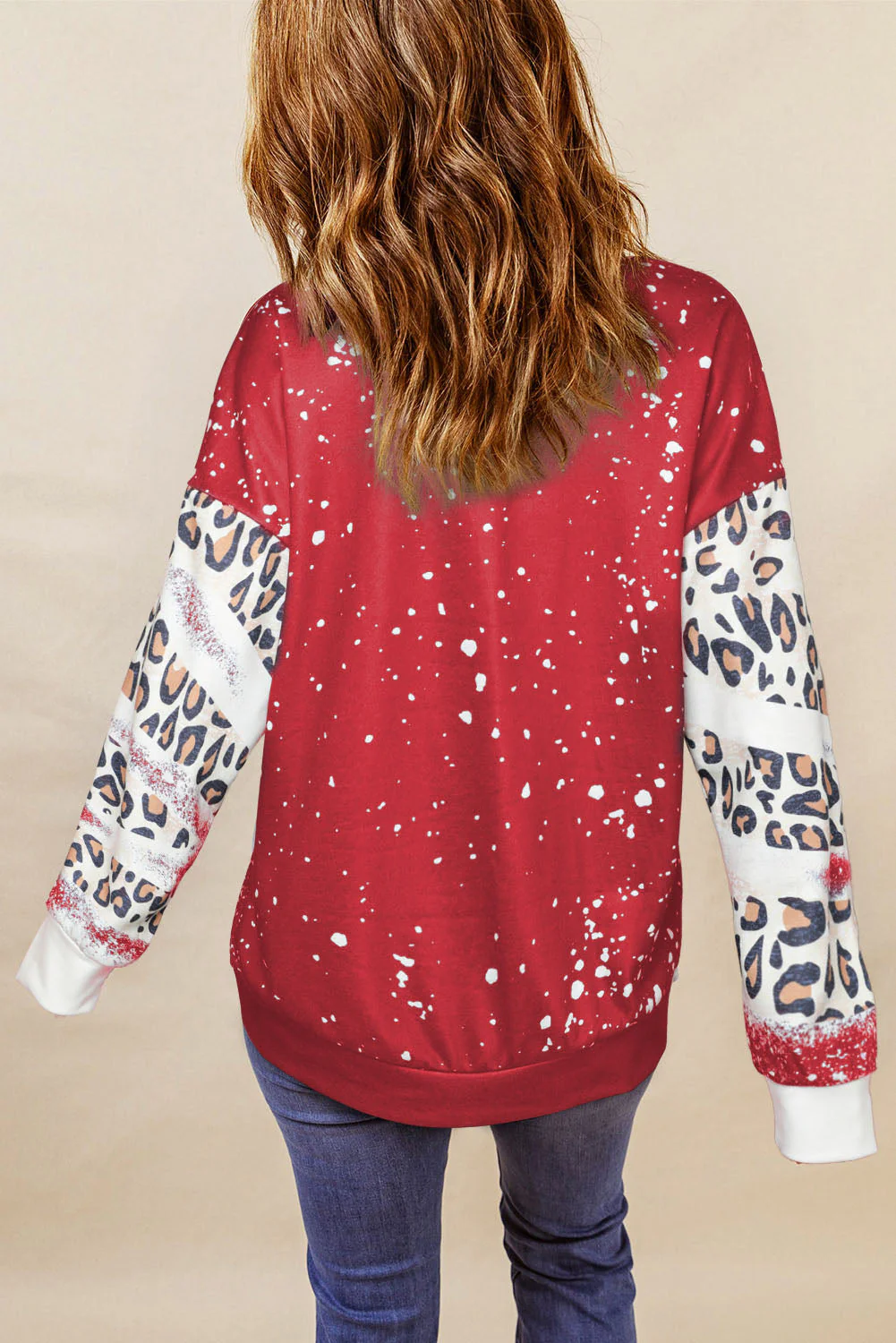 Christmas Tree Graphic Sweatshirt - Image 2