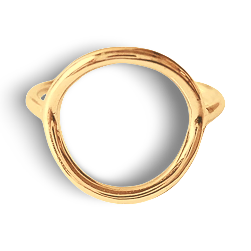Circle Shaped Ring by The Urban Charm by The Urban Charm - Image 2