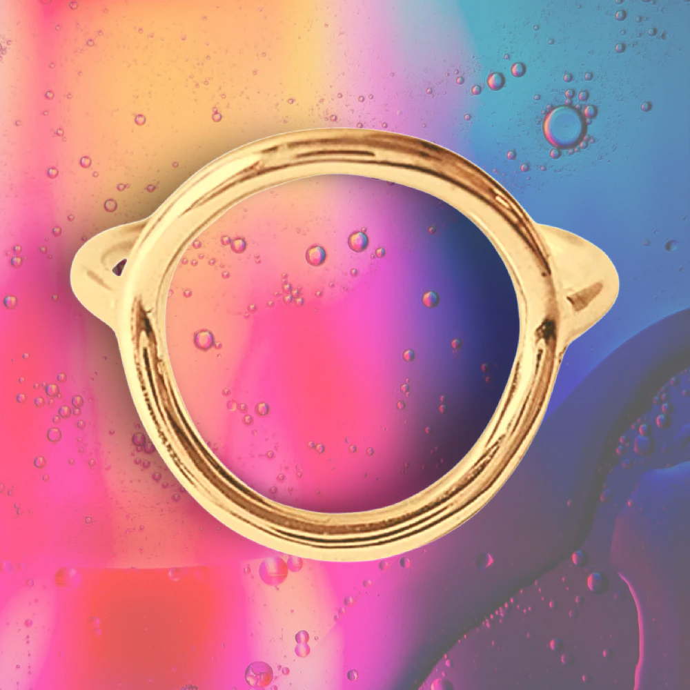 Circle Shaped Ring by The Urban Charm by The Urban Charm - Image 4