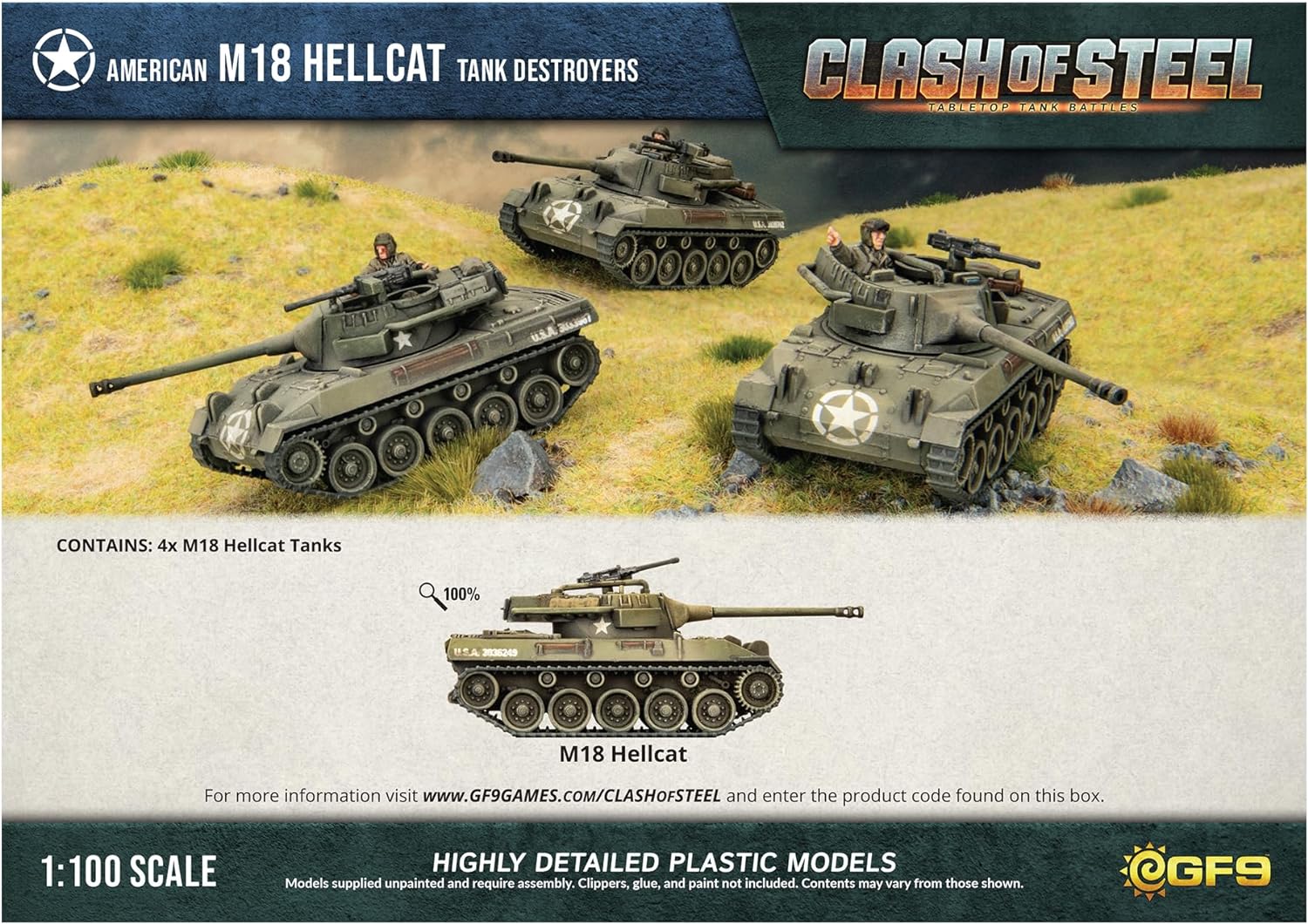 Clash of Steel - American: M18 Hellcat Tank Destroyers - Image 2