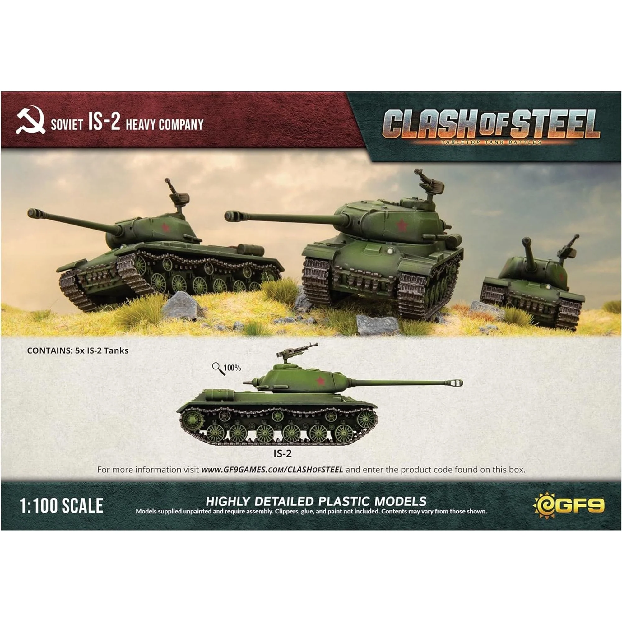Clash of Steel - Soviet: IS-2 Heavy Company - Image 2