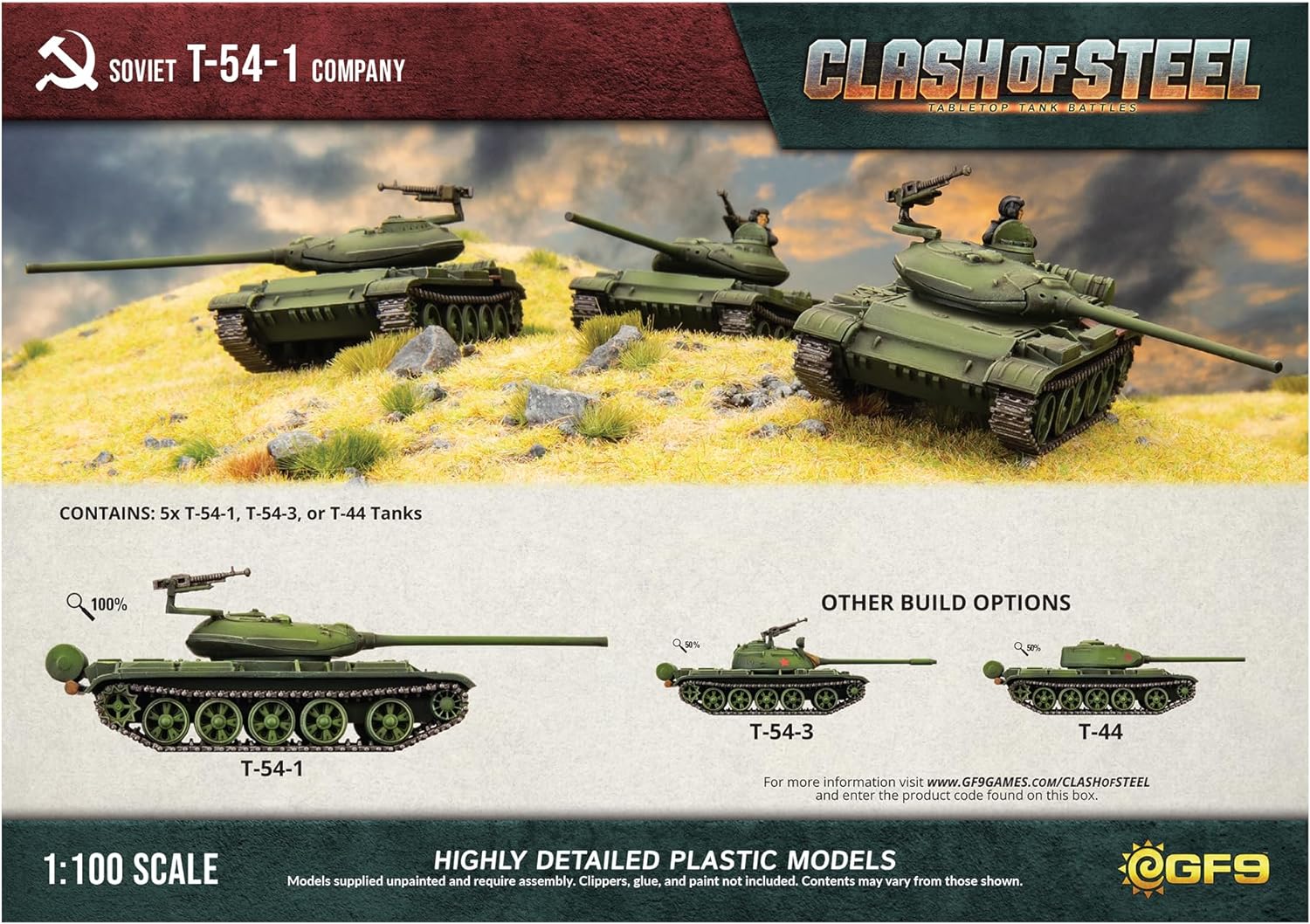 Clash of Steel - Soviet: T-54-1 Company - Image 2