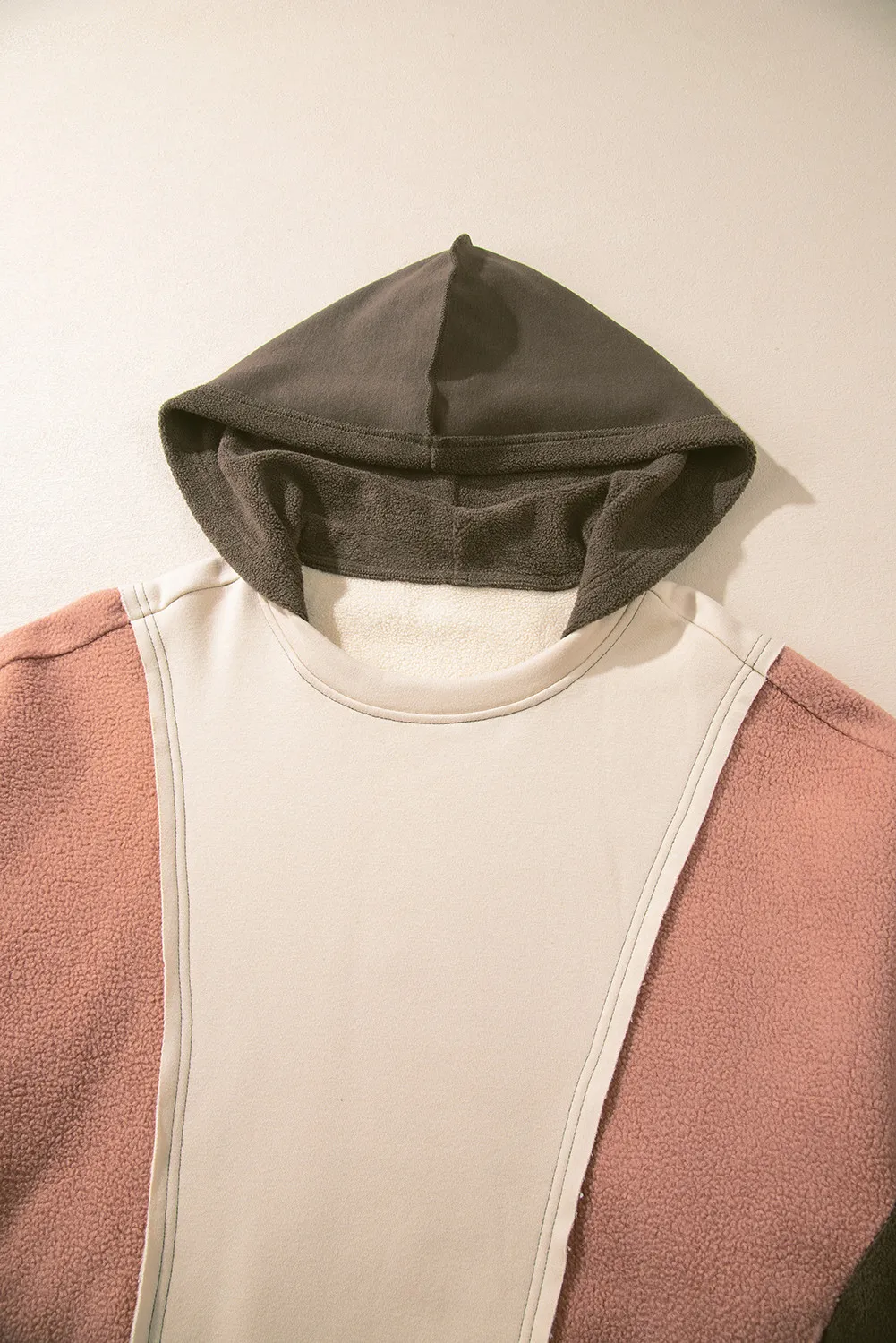 Color Block Long Sleeve Hoodie - Image 4