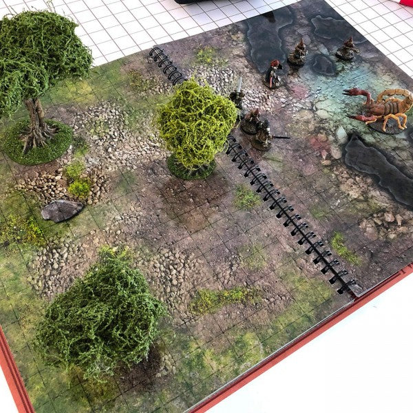 Combat Book 1: Fantasy Rewritable Combat Maps for Tabletop RPGs - Image 5